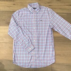 Vineyard Vines Boys Performance Whale Shirt L 16